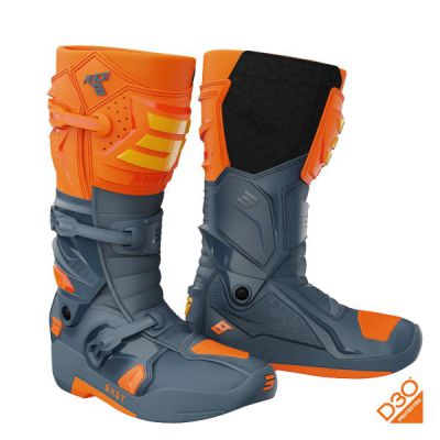 SHOT BUTY ENDURO RACE 8 ZAWIASSZARO POMARAŃCZOWE ROZMIAR 40