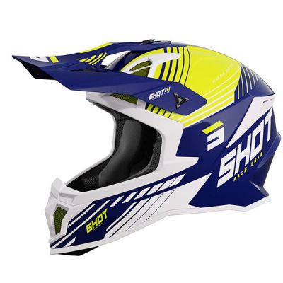 SHOT KASK CASQUES LITE FURY NEON ŻÓŁTY ROZMIAR XS