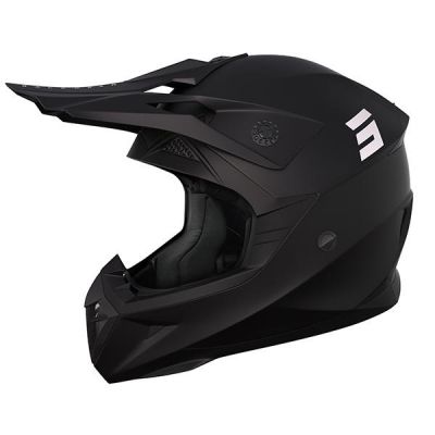 SHOT KASK SOLID CZARNY MATT ROZMIAR XL