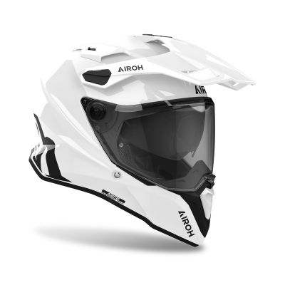 KASK AIROH COMMANDER 2 BIAŁY GLOSS ROZMIAR S