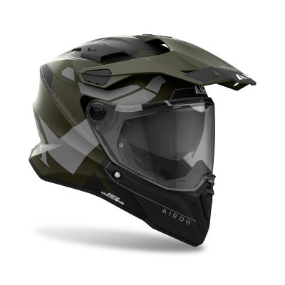 KASK AIROH COMMANDER 2 REVEAL MILITARY ZIELONY MATT ROZMIAR L