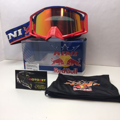 KINI GOGLE RED BULL COMPETITION NEVY RED